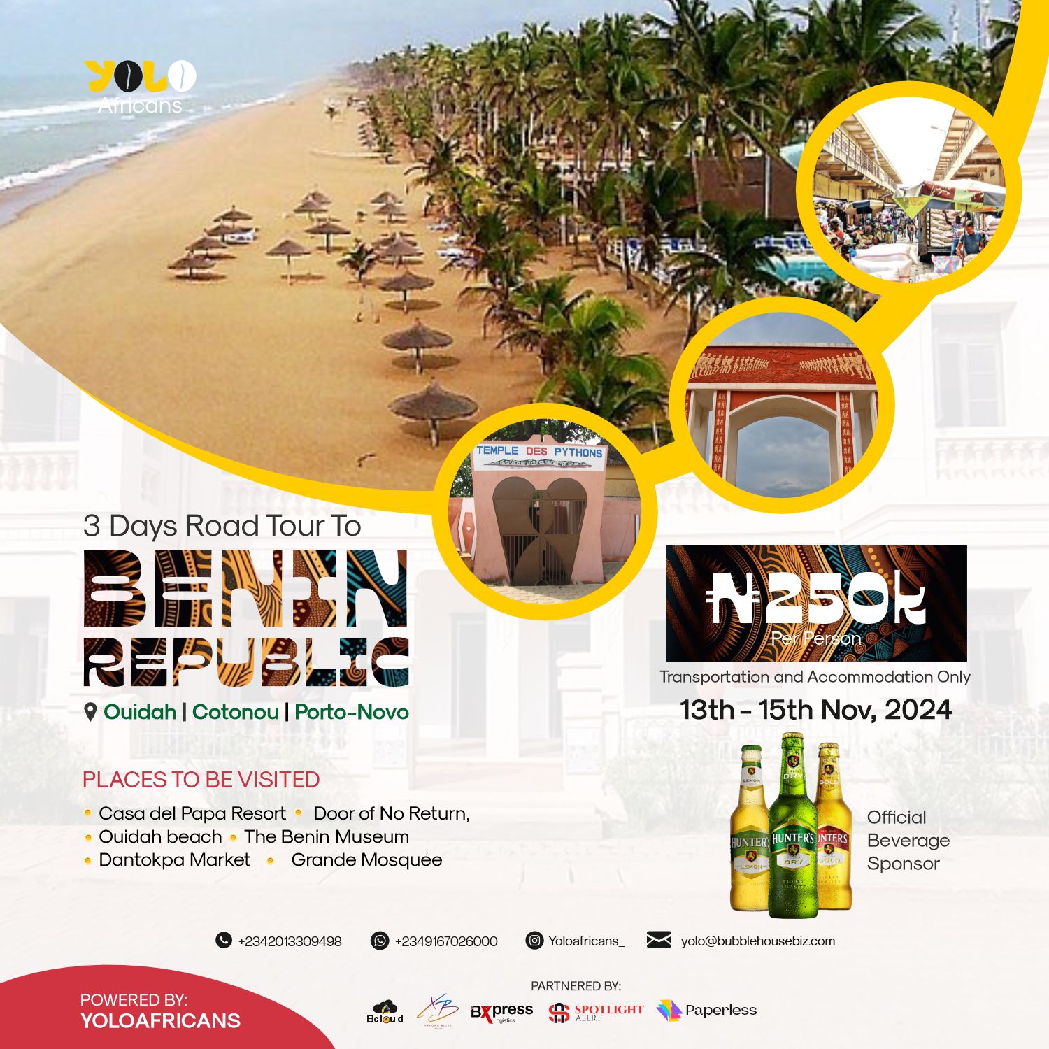 3 days road trip to Benin Republic