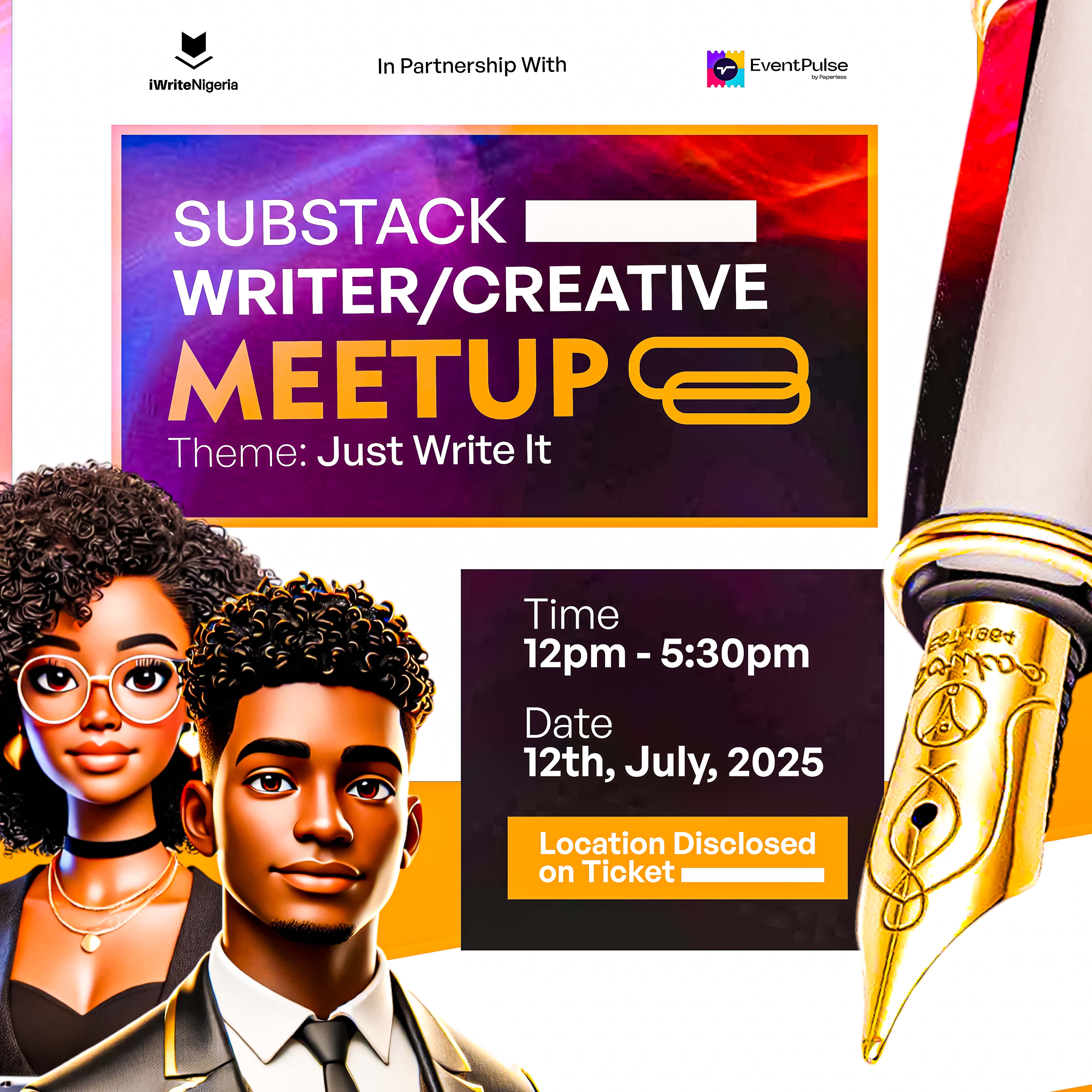 Substack Writer/Creative Meetup